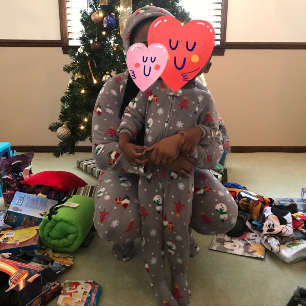 woman Christmas pajamas!
